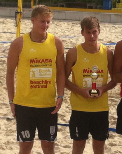 Das Beach-Team Norbert Engemann und Moritz Burda vom TVA Fischenich schreibt weiter an seiner Erfolgsgeschichte!